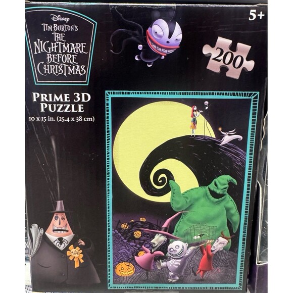 Disney Tim Burton's The Nightmare Before Christmas Prime 3D Puzzle FBPB - Picture 1 of 1